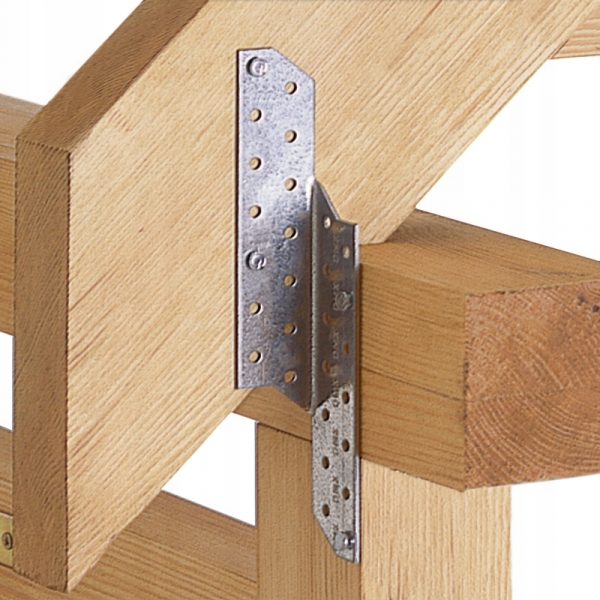 Łącznik krokwiowy ciesielski lewy LK2 170x32x2mm DOMAX 10szt. - obrazek 5