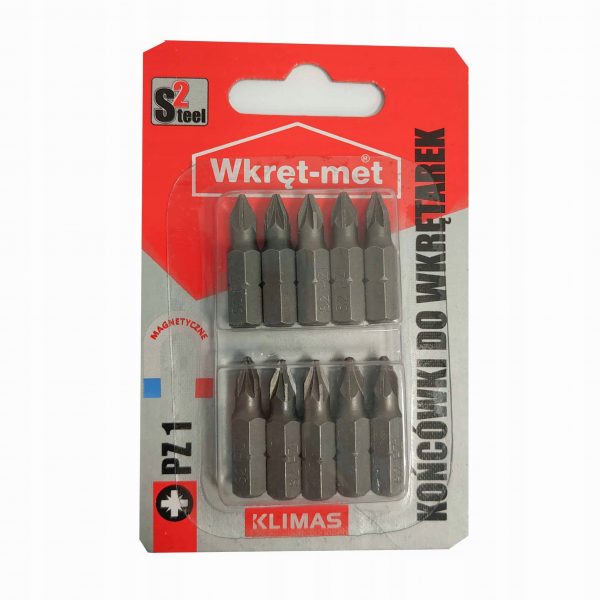 Końcówki do wkrętarek bity bit PZ1 25mm 10 szt. - obrazek 5