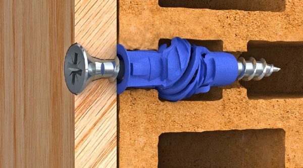 Kołek rozporowy wbijany 6x30 mm z wkrętem 4,5x40 mm Rawlplug 4ALL 30 szt - obrazek 4