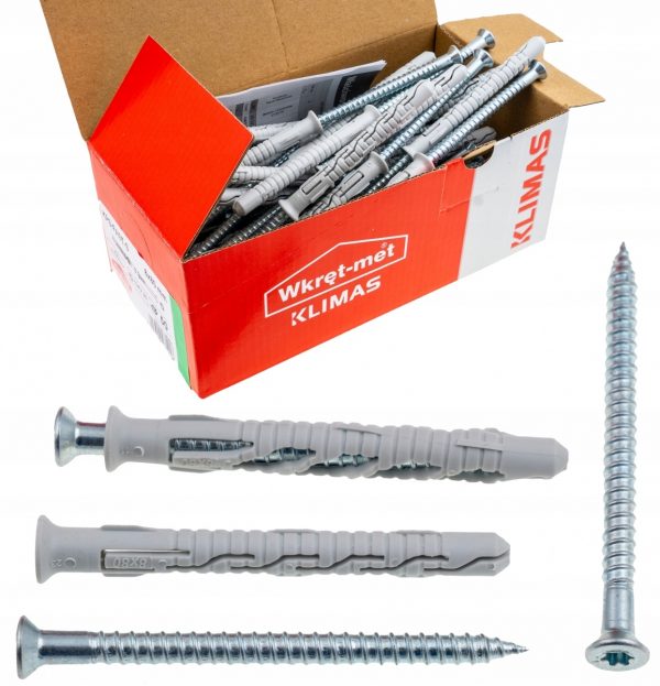Kołki ramowe rozporowe 12x80 łeb stożek torx 25sz - obrazek 3