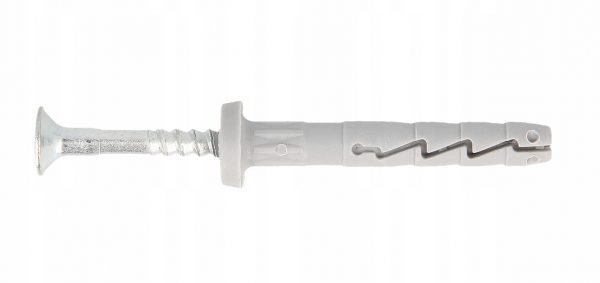 Kołek nylonowy z kołnierzem szybki montaż 5x35 mm FX-N-C Rawlplug 100 szt - obrazek 3