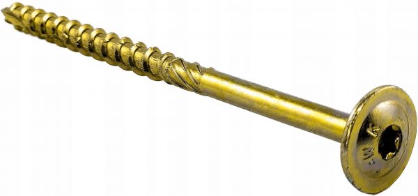 Wkręty do drewna ciesielskie talerzowe 10x400 25sz - obrazek 11