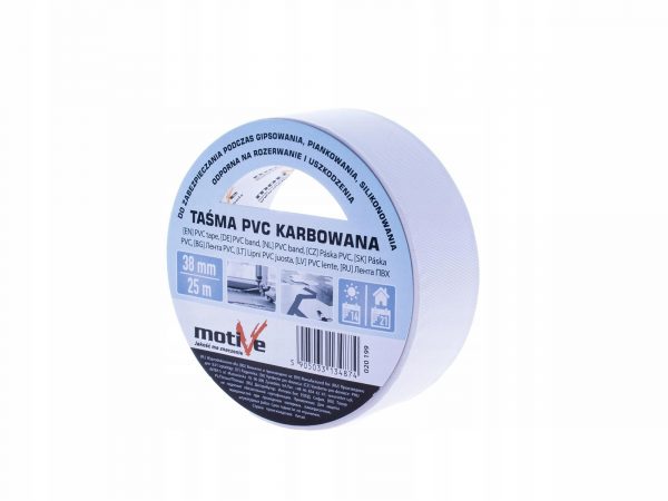 TAŚMA PVC KARBOWANA 38mm/25m MOTIVE, 020 199 - obrazek 2