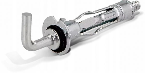 Kołek Łącznik z hakiem prostym do płyt G-K M4x32 mm Rawlplug SM 6 szt - obrazek 2