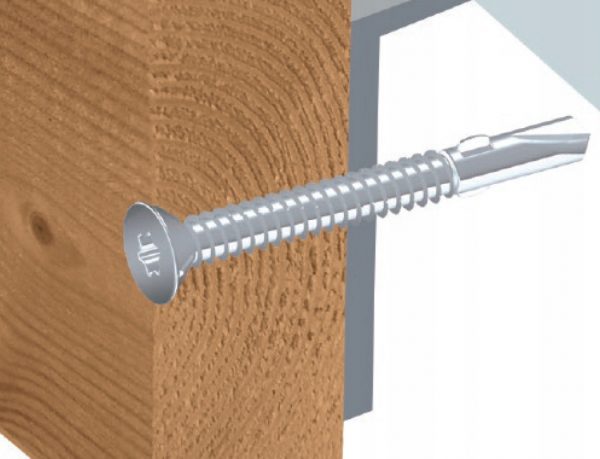 Wkręty samowiercące metal drewno 4,8x45 250szt - obrazek 9