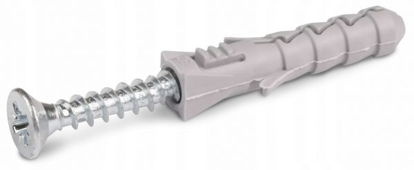 Kołek rozporowy 6x30 mm nylonowy z wkrętem 4,0x35 mm Rawlplug FIX 15 szt