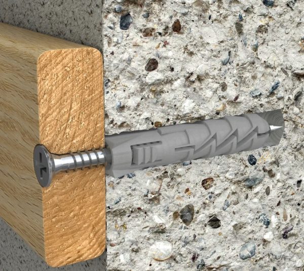 Kołek rozporowy 6x30 mm nylonowy z wkrętem 4,0x35 mm Rawlplug FIX 15 szt - obrazek 3