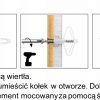 Kołek tworzywowy z wkrętem do zamocowań lekkich GL 10 mm Koelner 4 szt - obrazek 5