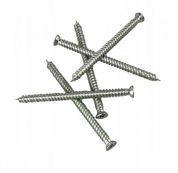Wkręty do ościeżnic z łbem stożkowym 7,5x112 100sz - obrazek 4