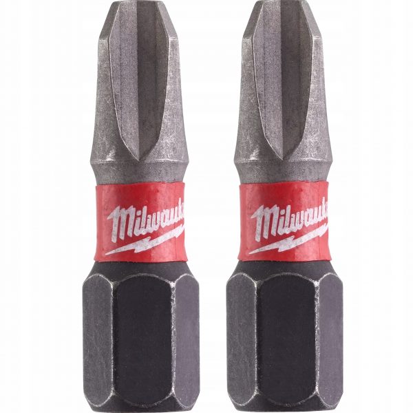MILWAUKEE SHOCKWAVE BIT KOŃCÓWKA PH3 25mm 2szt. - obrazek 3
