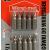 Końcówki do wkrętarek bity bit PZ1 25mm 10 szt.
