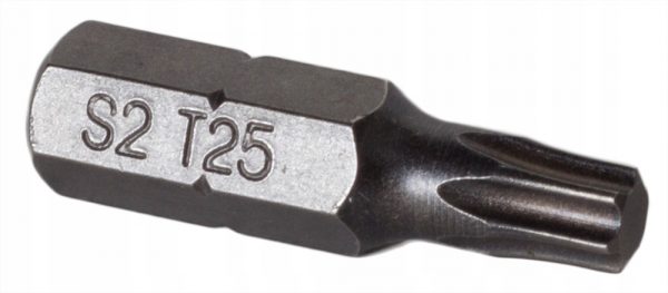 Końcówki do wkrętarek bity torx TX 25 -2szt. - obrazek 6