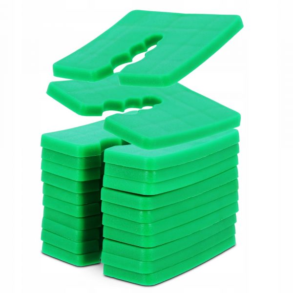 Podkładki dystansowe Klimas 50x50 zielone 50szt - obrazek 6