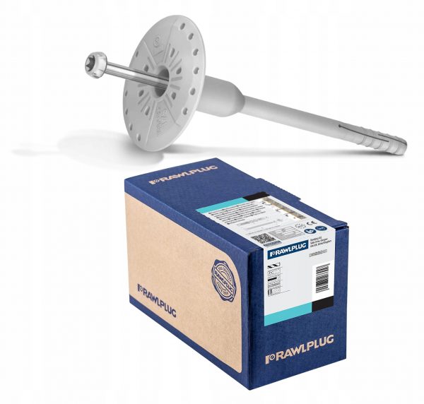 Kołek fasadowy z wkrętem cynkowanym R-TFIX-8S-X Rawlplug 275 mm 100 szt