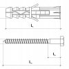Dyble kołki rozporowe na klucz 14x100 Klimas 50szt - obrazek 13