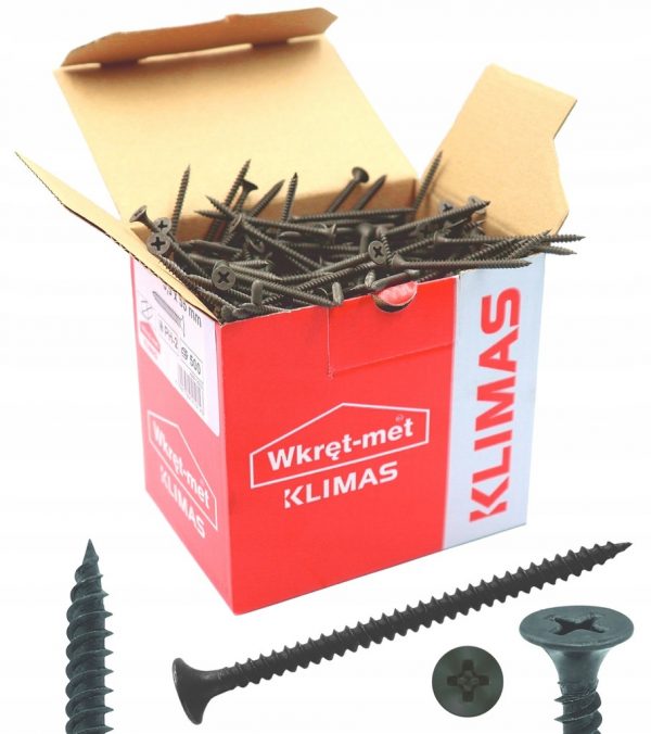 Wkręty do płyt GK karton gips metal 4,8x100 200szt - obrazek 15
