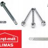 Blachowkręty wkręty do blachy metalu 4,8x25 500 sz - obrazek 2
