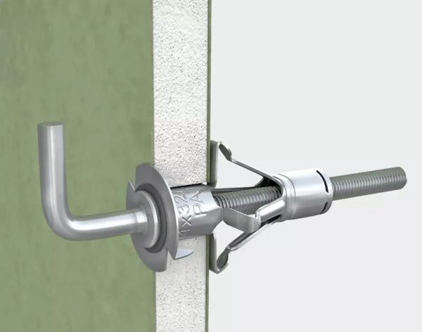 Kołek Łącznik z hakiem prostym do płyt G-K M4x32 mm Rawlplug SM 6 szt - obrazek 5