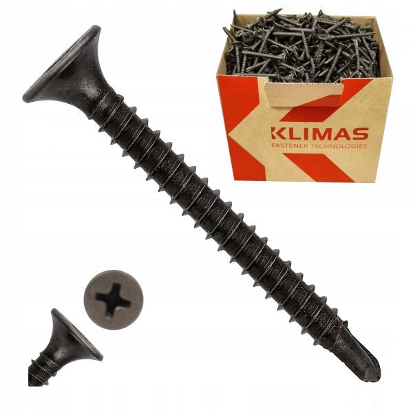 Wkręty samowiercące płyta GK- metal 3,5x45 500szt - obrazek 11