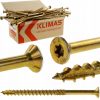 Wkręty do drewna ciesielskie KLIMAS 10x400 25szt