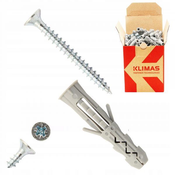 Kołek Kołki Rozporowe Ø6x30 z wkrętem 40mm 200szt - obrazek 15