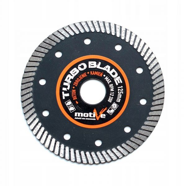 TARCZA TURBO BLADE 125x2.4mm MOTIVE, 080 188, DIAMENTOWA