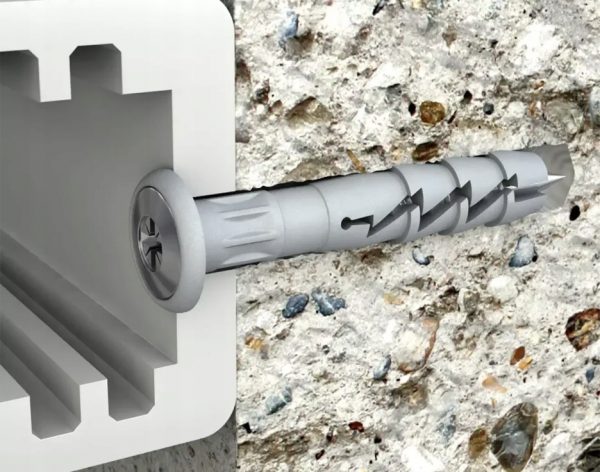 Kołek wbijany z kołnierzem 6x40 mm Rawlplug FX-K 10 szt - obrazek 7