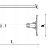 KOŁKI dyble do styropianu 18cm METALOWY trzpień - obrazek 13