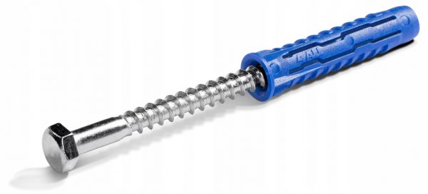 Kołek rozporowy wbijany 12x60 mm z wkrętem 8,0x100 mm Rawlplug 4ALL 4 szt - obrazek 2