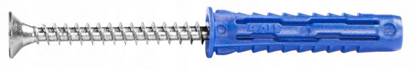 Kołek rozporowy nylonowy 10x50 mm z wkrętem 6x60 mm Rawlplug 4ALL 14 szt - obrazek 3