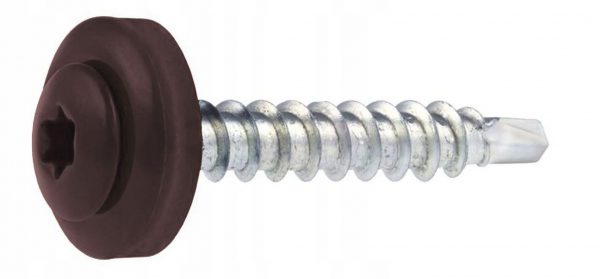 WKRĘTY FARMERSKIE 4,8x35mm RAL 8017 TORX 250szt. - obrazek 2