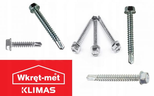Blachowkręty wkręty do blachy metalu 5,5x60 250 sz - obrazek 2