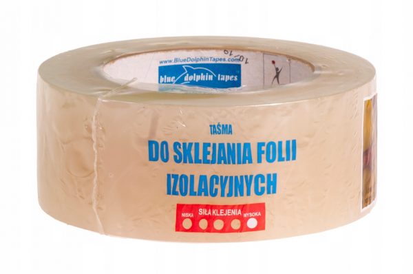 TAŚMA DO SKLEJANIA FOLII BLUE DOLPHIN 48mm x 20m