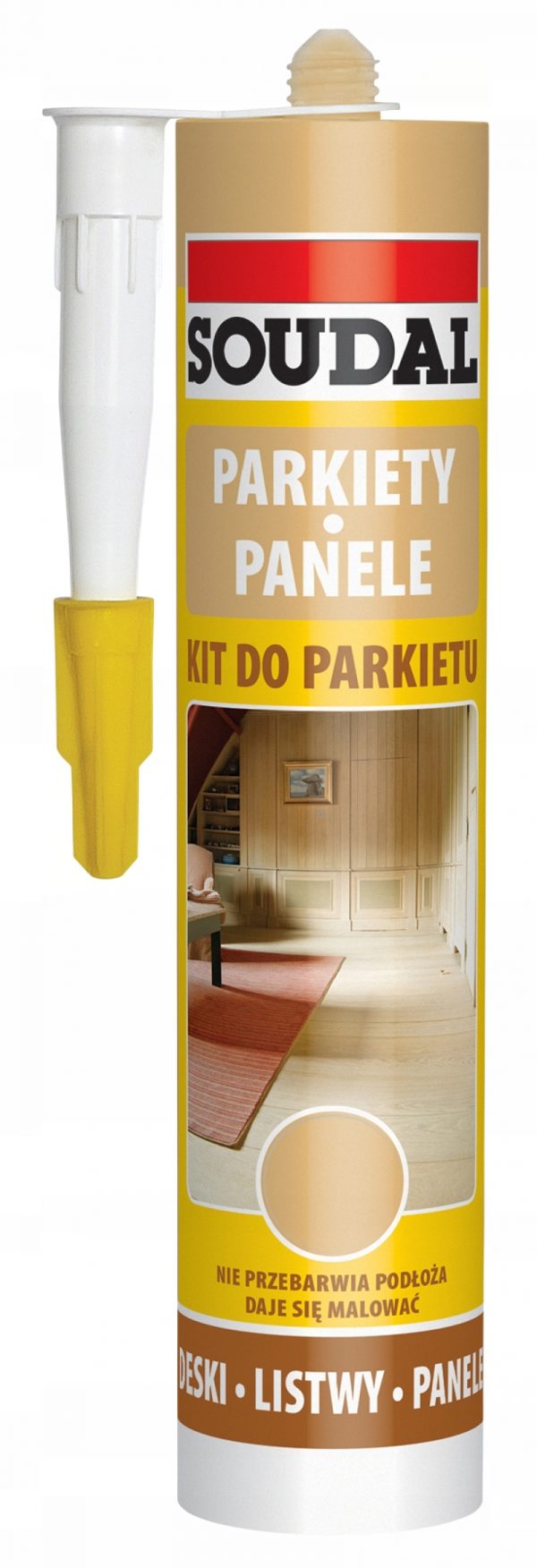 Soudal kit do parkietu deski WIŚNIA OLCHA 280ml