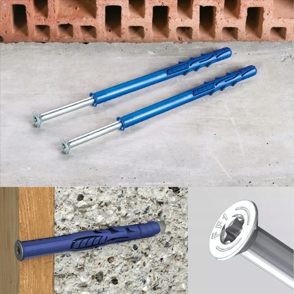 Kołek ramowy bez kołnierza uniwersalny Rawlplug 10x120 mm 25 szt - obrazek 4
