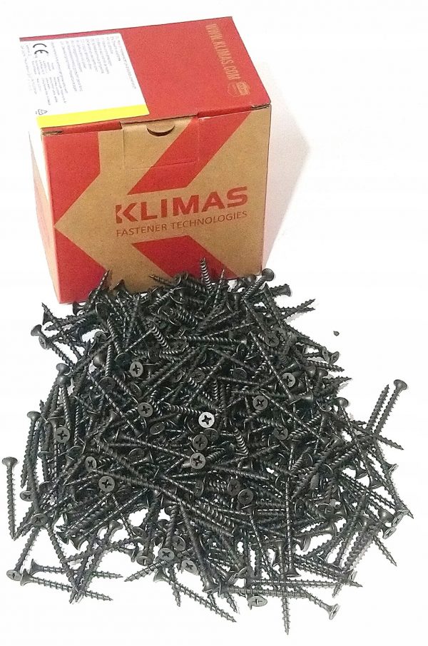 Wkręty do drewna płyty GK Klimas 3,5x55 500szt - obrazek 10