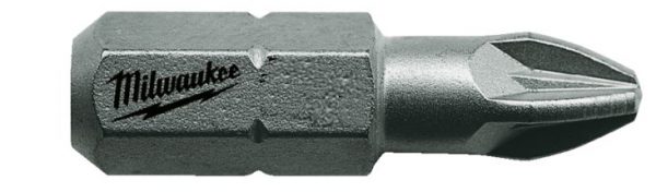 Bit grot końcówka Milwaukee Pozidriv PZ2 PZ-2 25mm - obrazek 3