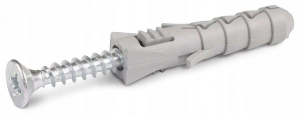 Kołek rozporowy 8x40 mm z wkrętem 5,0x50 mm Koelner FIX 100 szt - obrazek 2
