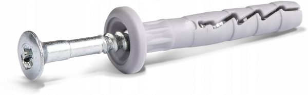 Kołek wbijany z kołnierzem szybki montaż 6x40 mm Koelner FX-K 85 szt - obrazek 2