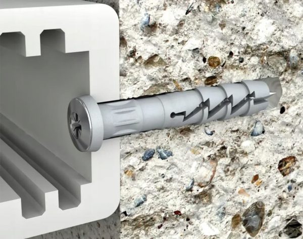Kołek wbijany z kołnierzem cylindrycznym 6x60 mm Koelner FX-C 12 szt - obrazek 3