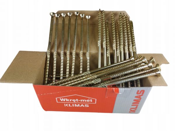 Wkręty do drewna ciesielskie KLIMAS 10x340 25szt - obrazek 13