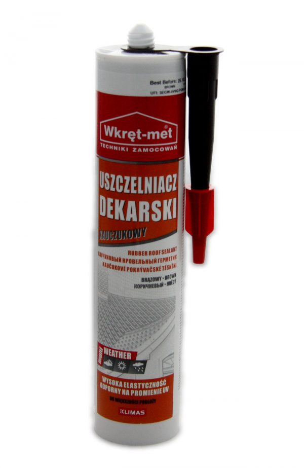 Silikon Wkręt-Met brązowy 310 ml - obrazek 4