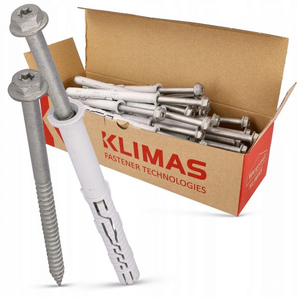 Kołki uniwersalne ramowe Klimas 12x80 25 szt. - obrazek 2