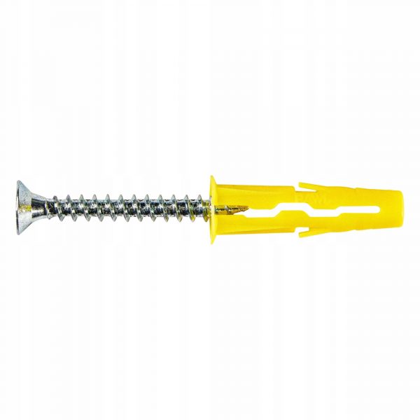 Kołek rozporowy 5x24 mm z wkrętem 3,5x30 mm Rawlplug UNO 100 szt - obrazek 2