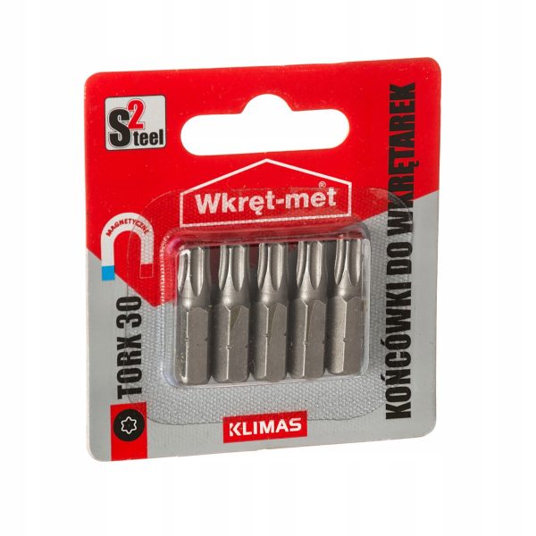 Końcówki do wkrętarek bity torx TX 30 -5szt. - obrazek 3