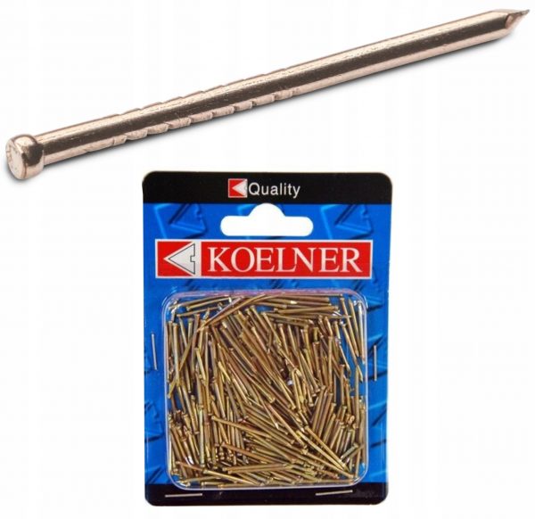 Gwóźdź stolarski ocynkowany 1,2x20 mm drewno profile B-GWS Koelner 300 szt
