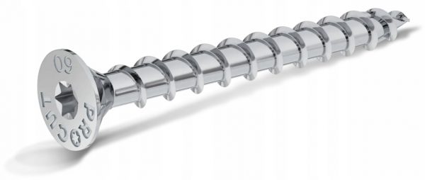 Wkręt pełny gwint łeb stożkowy 3,5x20 mm Rawlplug PROCUT R-PVS 1000 szt - obrazek 2