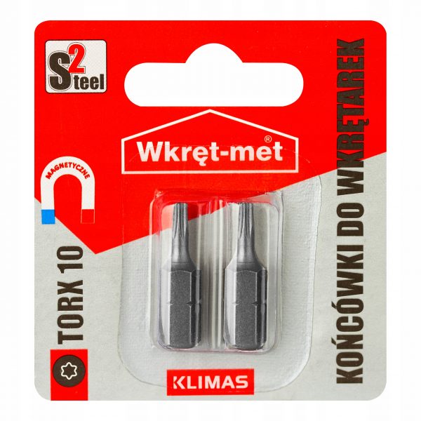 Końcówki do wkrętarek bity torx TX 10 -2szt. - obrazek 2