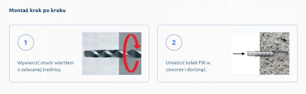 Kołek rozporowy 10x50 mm z hakiem sufitowym Koelner FIX 50 szt - obrazek 6