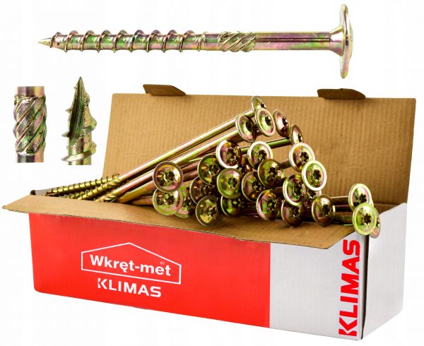 Wkręty do drewna ciesielskie talerzowe 10x400 25sz - obrazek 15